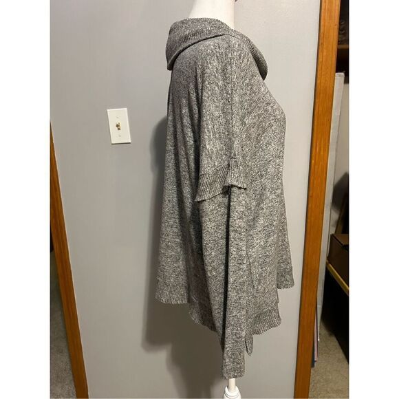 Postmark by Anthropologie ruffle cowl neck tunic top oversized size S - Picture 3 of 10